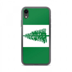 Coque iPhone &ndash; Drapeau &icirc;le Norfolk &ndash; Mod&egrave;le XR &ndash; Supp &ndash; Mitmev&auml;rviline &ndash; Vertikaalne