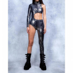 3D digitaaltr&uuml;kk Lavakost&uuml;&uuml;mid T&auml;iskasvanutele Halloweeni &Uuml;ritused Karnevali Teemapidu Cosplay Riietus M&auml;ngimine Jumpsuit S