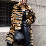 Naiste ja talvine pl&uuml;&uuml;sis pikkade varrukatega soe kardiganmantel XXXL