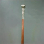 Antiikstiilis Viktoriaanlik Vanaaegne Disainer Messingist K&auml;epidemega Kepp Puidust Jalutuskepp M aero