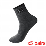 Meeste sokid kevadiseks ja s&uuml;giseks kantavad higi imavad hingavad sokid meeste sokid keskmise pikkusega vabaaja spordisokid 5 pairs