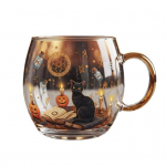 10oz j&otilde;uludeks maalitud kruus talvise maastikuga maalitud kruusid vitraaž p&uuml;hade joomise kohvitass kohvikusse, koju, baari dekoratsiooniks