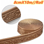 10 m/rull 3D seinaliistu liistliistud isekleepuv veekindel p&otilde;randaliist tapeet seinakleebis ruumi kodukaunistamiseks 8cm X 10m