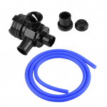 Auto Auto Diverter Turbo BOV v&auml;ljapuhumisklapp 1,8T 2,7T mootorile must must