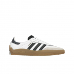 Palace x adidas Puig Samba Valge Must Unisex Tossud Jalatsid-Valge S&uuml;damik-Must Kummi-4 HQ6098 41⅓