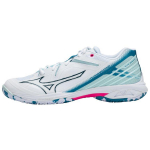 Mizuno Wave Claw 3 Wide Valge Meresinine Unisex Tossud Roosa-Tetra 71GA244321 41
