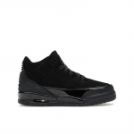 Air Jordan 3 Retro GS Black Cat 2025 Laste tossud Tume-s&ouml;e DM0967-001 36.5