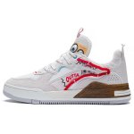 Li Ning Disney X We Wo V1 Forky Toy Story Koost&ouml;&ouml; Madalad Tennised Naiste tossud Valge Liivahall AGCS144-1 35