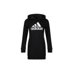 Adidas Isc Kapuutsiga Pikk Spordihoodie Vabaaja Kapuutsiga Naistele Kapuutsid Must EH6492 M