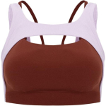 Nike Yoga Indy Madala l&ouml;&ouml;giga tugi Spordirinnahoidja Naiste Aluspesu Roosa Lilla DM0646-217 S