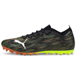 Puma Ultra 1.2 &Uuml;marotsaline Paeladega MG (Kummist L&uuml;hike Naast) Jalgpallijalatsid Mehed Jalgpallijalatsid Must Kollane 106341-02 44.5