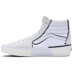Vans Sk8 Casual Mitmek&uuml;lgsed K&otilde;rge s&auml;&auml;rega Rula kingad Unisex Tossud Valge VN0005UKW00 38.5