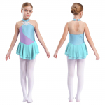 Rhinestone Sequins iluuisutamiskleit t&uuml;drukutele, lastele, balletitantsukleit, lastev&otilde;imlemine, l&uuml;&uuml;riline tantsukleit, kost&uuml;&uuml;mid 5-6 Years