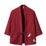 Tikandid Kimono Harajuku Jaapani stiilis pluss suuruses meeste samuraide kost&uuml;&uuml;m riided kardigan naiste jakk M