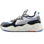 Puma Rs 2.0 Kangas S&uuml;nteetiline Nahk Panorama Retro V&auml;rviplokk Madalad Lifestyle Tossud Unisex Tossud Must Valge Hall 375872-01 35.5
