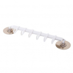 Mitmeotstarbeline plastikust vannitoak&ouml;&ouml;gi seinaimeja &uuml;mmargune riidepuu riputuskonks 37cm x 7cm