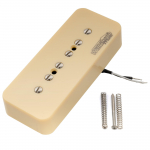 Wilkinson M-seeria Alnico 5 P90 seebikasti kitarri helipekk sild Les Paul/SG jaoks, kreemikas