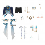 M&auml;ng Genshin Impact Lauma Cosplay Kost&uuml;&uuml;m Evermooni Sakramendi Laul Lauma Halloweeni Naiste Kleit Peo Rollim&auml;ngu Riietus M