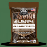 100% looduslik lehtpuu BBQ grillimispelletid Klassikaline segu Pekani, Hickory, Mesquite maitsega Suitsupuu 40lb kott Madal tuhasisaldus Puhas k&uuml;psetamine United States