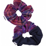 HANKY DONUT SCRUNCHIE [Mustikas] (1 tk) HALF