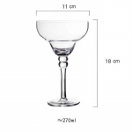 270 ml Creative Margarita veiniklaasid K&auml;sitsi valmistatud v&auml;rviline kokteiliklaasist pokaaltops pliivaba kodubaari pulmapeo joogin&otilde;ud 201-300ml puhas