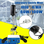 4000 p/min multifunktsionaalne segisti &Uuml;lepea segisti Reguleeritav v&otilde;ikreemistaja Segamismasin Segistid Laborisegisti 100W/60W Elektriline segisti 60W gray