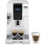 Machine expresso automatique avec broyeur - DELONGHI Dinamica ECAM350.35.W - Buse vapeur - 15 bar - Machine &agrave; caf&eacute; grains - Blanc valge