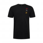 Under Armour Evol Lahtise l&otilde;ikega hingav T-s&auml;rk Meeste Topid Must Valge Campus-Gold 1390165-001 XL