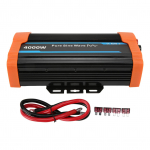 2000W v&otilde;imsusega inverter puhta siinuslaine autoinverter DC 12V to AC 220&ndash;240V muundur reisimiseks