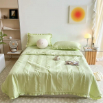 Pestud l&otilde;ngast suvine tekk neljaosaline konditsioneeri voodikate blogija sama stiil suvine jahe suvine &otilde;huke 150x200cm 1pcs