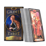 Kuldne Tarotipakk Kaart ja Juhendraamat Tarotim&auml;ng M&auml;nguasi Tarot Ennustus Oraaklid Juhendatus Saatuselaud Inglise Keeles Perekingituseks