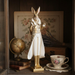 J&auml;nese skulptuur Loom J&auml;nese kujuke Vaikkuju Kujuke Lauale Kaunistus Sileda servaga Male Rabbit