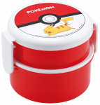 Uisutaja &uuml;mmargune l&otilde;unas&ouml;&ouml;gikarp 500ml kaks koos valmistatud Pokemon Monster Ball karbis, maht, tasapinnad, kahvel, Jaapan, 25, ONWR1-A