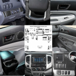 Toyota Tacomale 2012 2013 2014 2015 Stiilitarvikud Auto sisekujundus S&uuml;sinikkiust kaitsev type 11