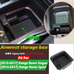 Range Roveri hoiutarvikud K&auml;etoe korraldaja Range Rover Vouge Sporti keskkonsooli hoiukarp korras ja puhta ruumi jaoks 13-17 with fridge