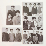 BTS 2024 Pop-up MONOCHROME AMETLIK MINI FOTOKAART UNIT #1