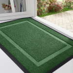 Uus Veekindel Uksematt Sissep&auml;&auml;s Libisemisvastane Pleekimiskindel Uksematt Lihtsalt Puhastatav Terrass Veranda Sissep&auml;&auml;s Uksematt K&otilde;ikideks Aastaaegadeks 40x60cm gray