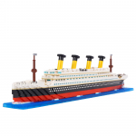 LULUFUN Mikroplokid Titanic Laeva Ehitusklotsid Ookeani Kruiisilaeva Kokkupanek Kingitus ja T&auml;iskasvanutele Komplekt, M&auml;nguasi, Mudel, Komplekt, S&uuml;nnip&auml;evad, J&otilde;ulud, Poisid,