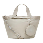 Nike Suure Mahutavusega Kangast Kaks-&uuml;hes T&otilde;mblukuga Koti Ostukott Kett-Kott &Otilde;lakott Crossbody K&auml;ekott Naiste T&otilde;mblukuga Kotid Kerge CW9303-230 Light Bone