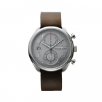 MASTER WORKS Quattro 002 Valmistatud kvartsnahast Pruun MW07SU-EDBRO8 Meeste k&auml;ekell, Jaapan, Mehhanism, 41mm, Rihm, Kronograaf, hall v&auml;rv