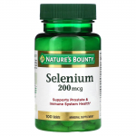 Nature's Bounty, seleen, 200 mcg, 100 tabletti