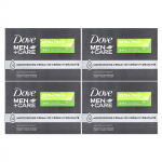 Dove, Men+Care, 3-in-1 seebikivi, Eriti v&auml;rske, 4 pakki, 106 g (3,75 untsi) iga