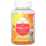 Phytoral, lastele, oomega + DHA kummikommid, sisaldavad oomega 3-6-9, sidruni ja apelsini maitselised, 60 kummikommi