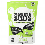 Molly's Suds, N&otilde;udepesumasina kapslid, Tsitruselised, 60 kapslit, 0,84 kg (29,63 untsi)