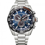 CITIZEN PROMASTER Eco-Drive Raadiojuhtimisega Kell (H&otilde;bedane/&Auml;riline/Veekindel/Meeste) CB5034-82L LAND Series Citizen Raadiojuhitav P&auml;ikeseenergia Kell
