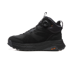 Li Ning Star Path 2 Cushioning Slip Resistant Abrasion Resistant Support Mid top Casual Shoes Unisex Black AGLV283-3 37
