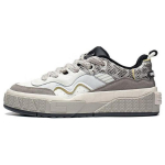 Li Ning 001 UNBLOCK Slip Resistant, Abrasion Resistant, Breathable Low top Skateboard Shoes Men's Ecru Gray AGCT095-3 39.5