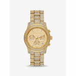 Michael Kors Runway Pav&eacute; kuldtoonis k&auml;ekell MK7435 kuld