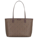 Tory Burch Ever-Ready seeria t&auml;isprindiga vintage-mustriga kaetud l&otilde;uendist kandekott Naiste kandekotid Pruun 147748-207 Basic Set (Bag+Dust Bag)
