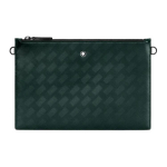 Montblanc Style 3.0 Seeria Logo T&otilde;mblukuga Nahast Sidur Meeste Sidur Briti Roheline 129985 Basic Set (Bag+Dust Bag)